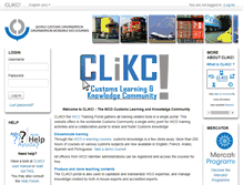 Tablet Screenshot of clikc.wcoomd.org